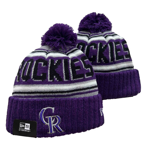 Colorado Rockies Knit Hats 003